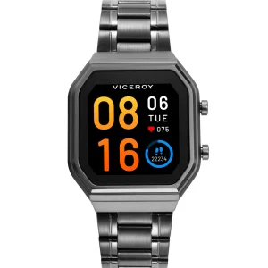 Reloj Smart Aluminio Gris Brazalete Va