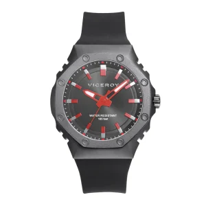 Reloj Aluminio Negro Correa Sr Va