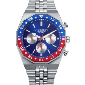 Crono Acero Brazalete Sr Va