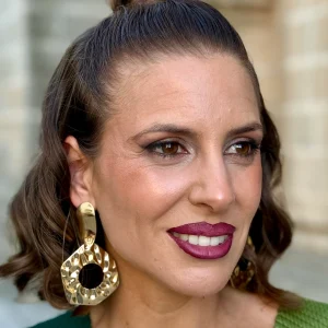 Pendientes Leo Dorado