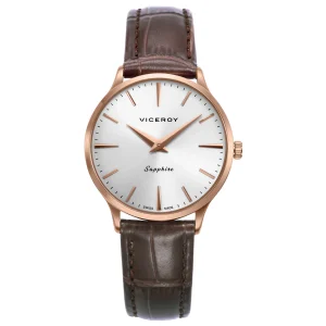 Reloj Acero Ip Rosa Correa Zafiro Sra Swiss Made