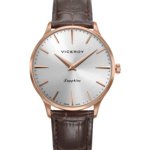 Reloj Acero Ip Rosa Correa Zafiro Sr Va Swiss Made