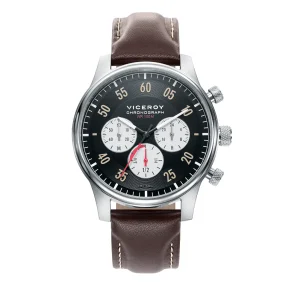 Crono Acero Ip Gris Correa Sr Heat Va