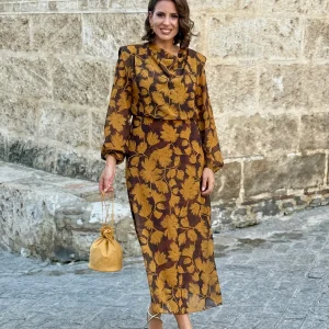 Vestido Mía Mostaza