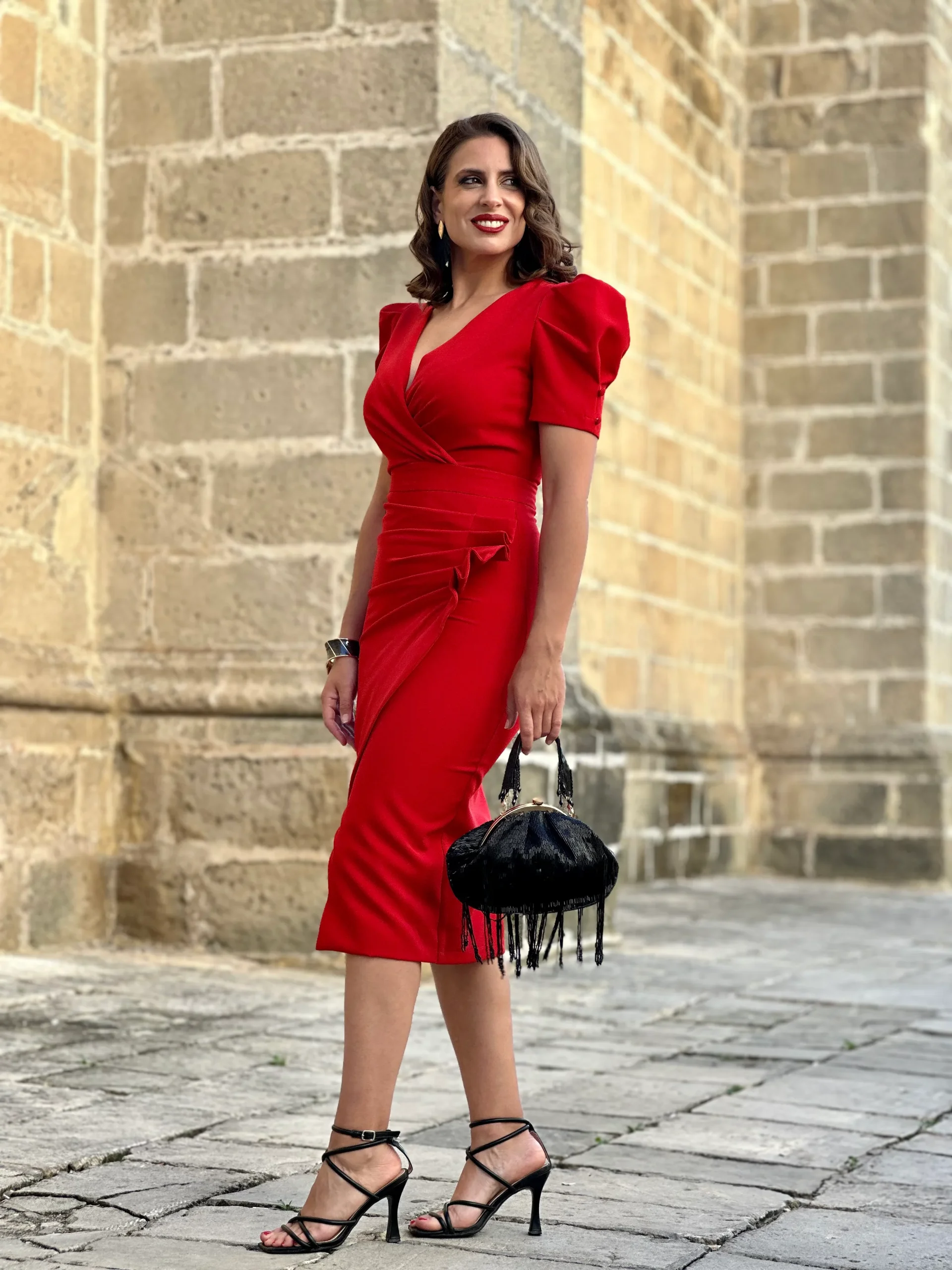 Vestido Alba Rojo - Imagen 4