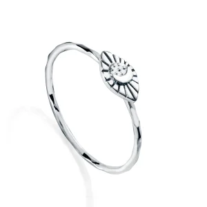 Anillo Plata De Ley Ojo Sra Jewels