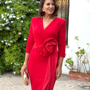 Vestido Lisandra Rojo