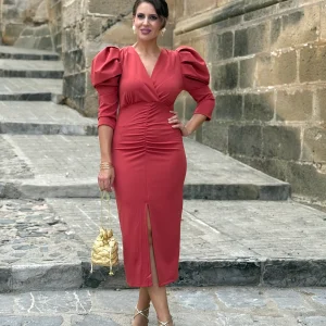 Vestido Lourdes Teja