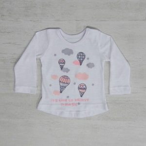 Remera  Globos  mangas largas Crayón