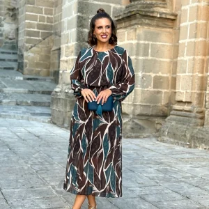 Vestido Paraíso Petróleo