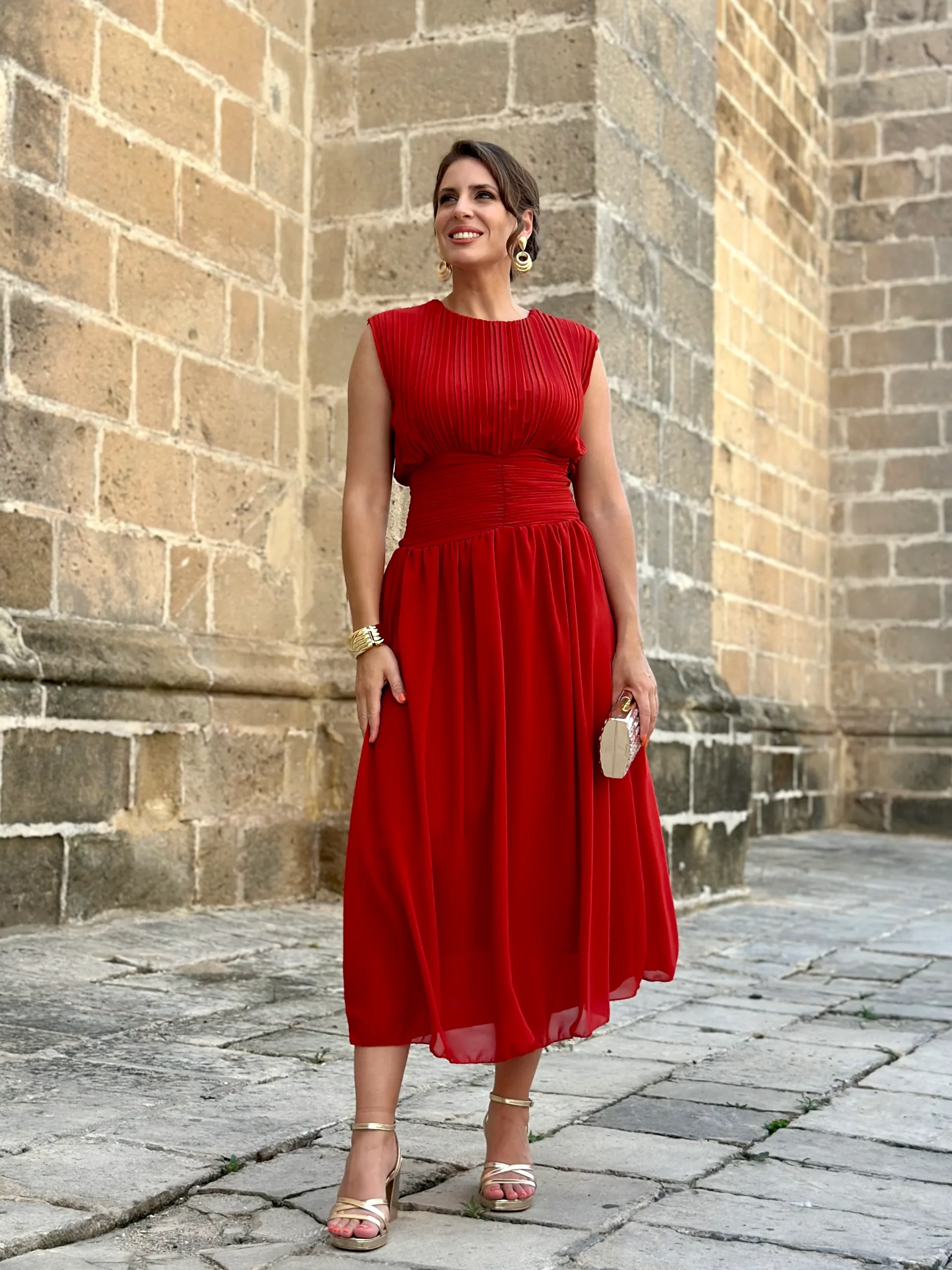 Vestido Nael Teja - Imagen 3