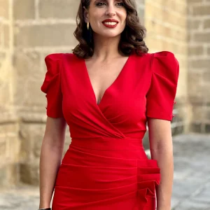 Vestido Alba Rojo
