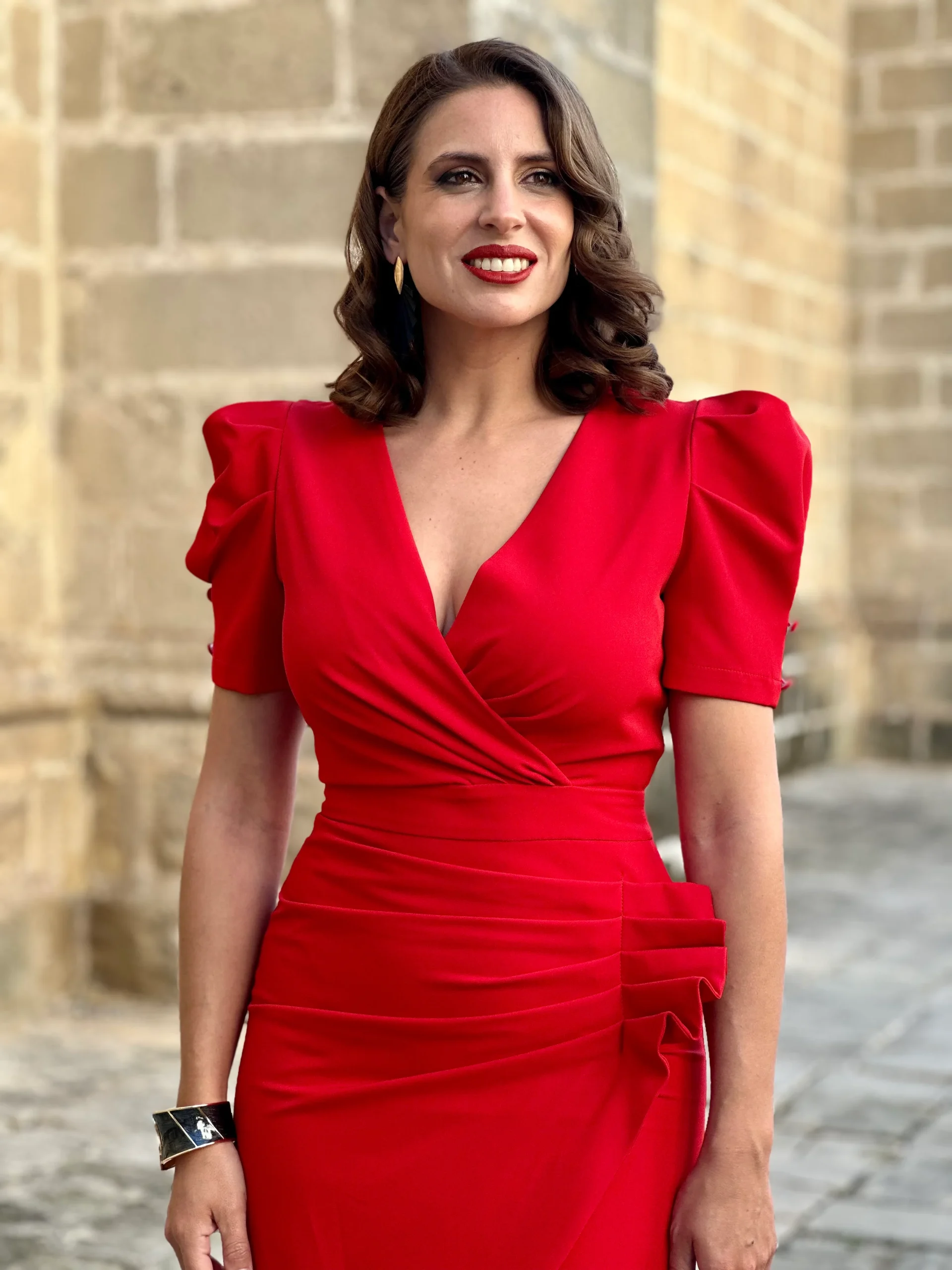 Vestido Alba Rojo