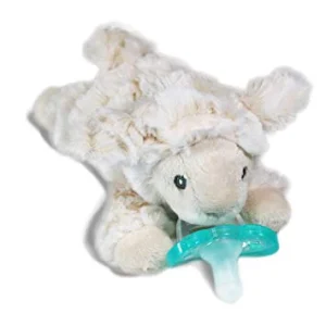 Muñeco soporte  de chupete con chupete de 100% silicona Raz Baby