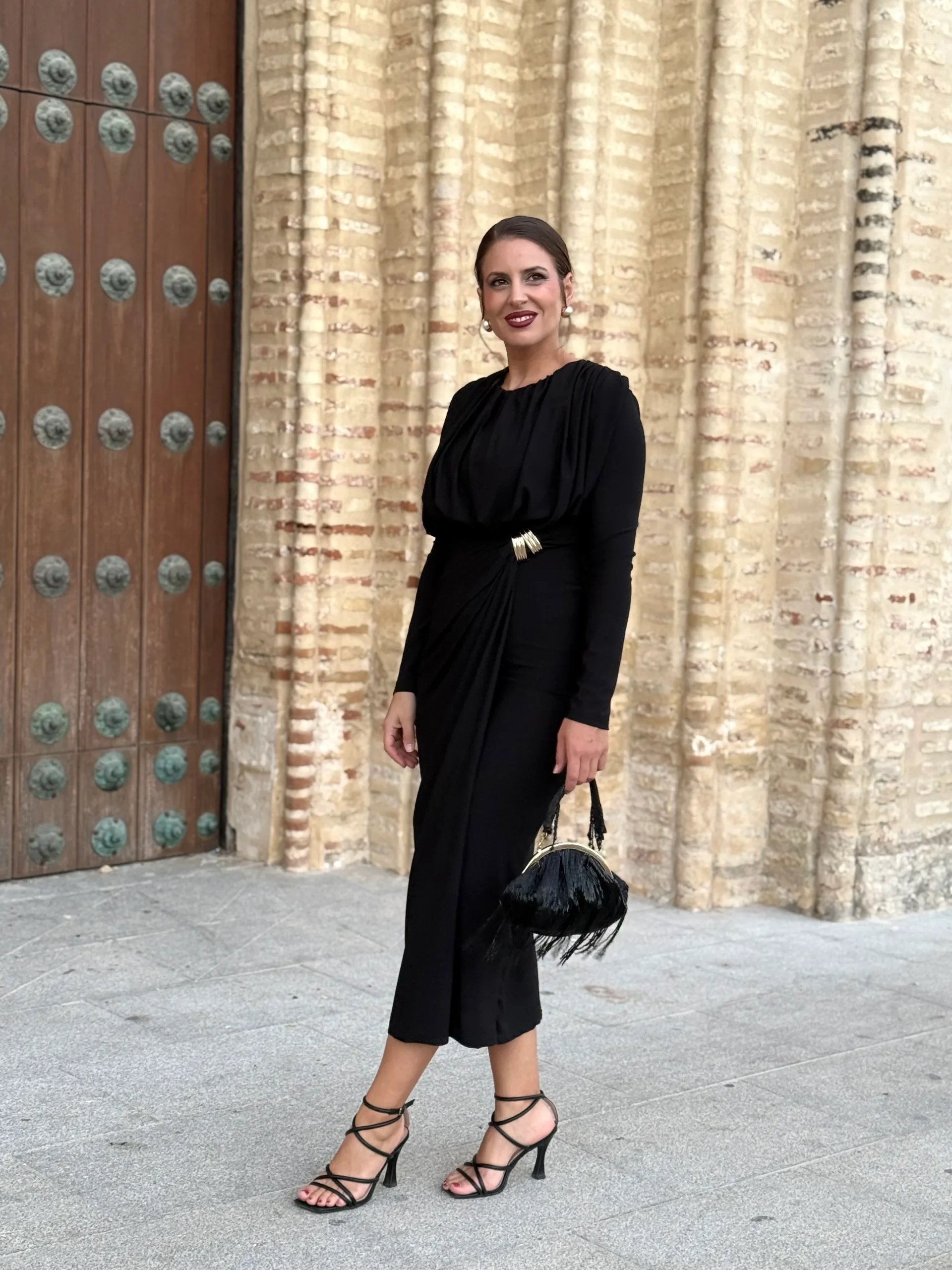 Vestido Murano Negro - Imagen 3