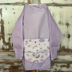 Pintor impermeable con bolsillo  frontal Unicornio