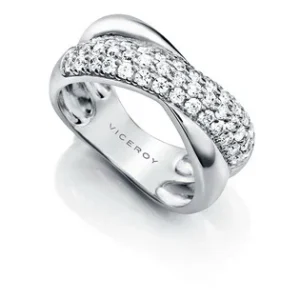Anillo Plata Y Circonitas Sra Jewels