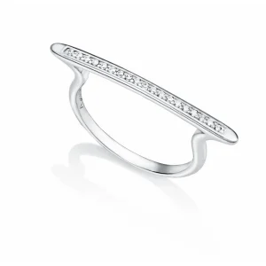 Anillo Plata De Ley Con Circonitas Sra Jewel