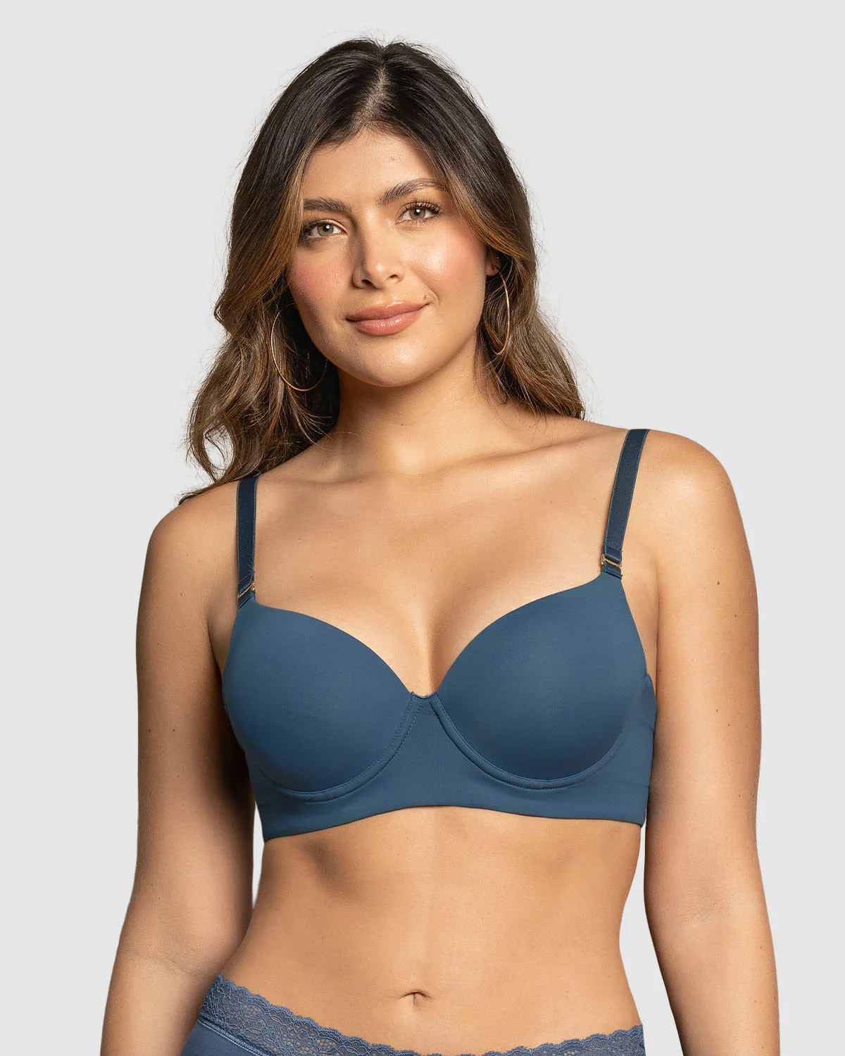 Brasier de realce alto copa lisa - Imagen 5