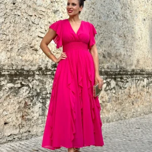 Vestido Sibelia Fucsia