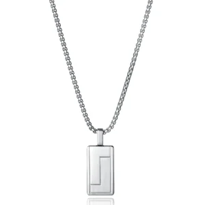 Collar Acero Placa Sr Fashion