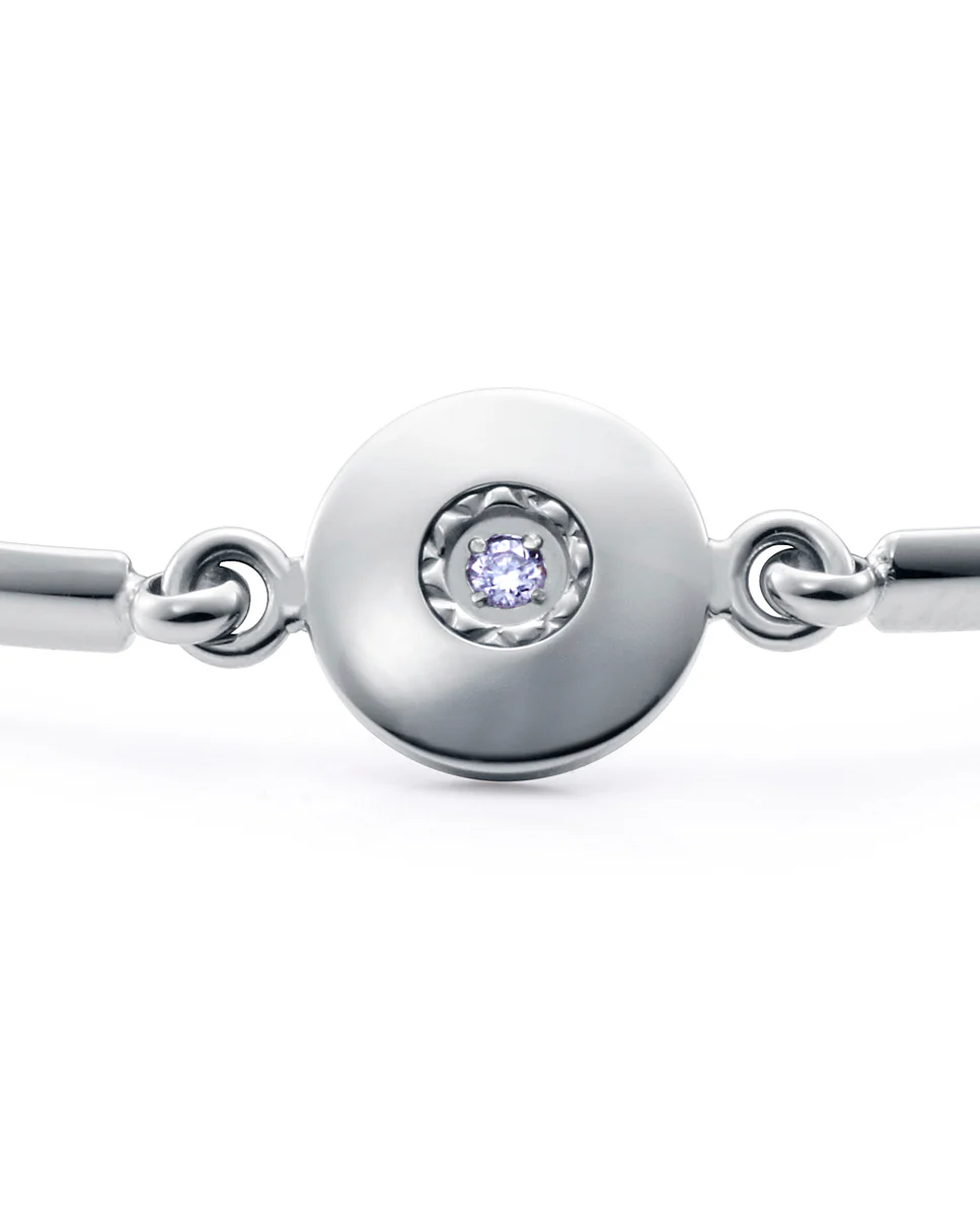 Puls Acero Diamante Creado Sra Fashion - Imagen 3