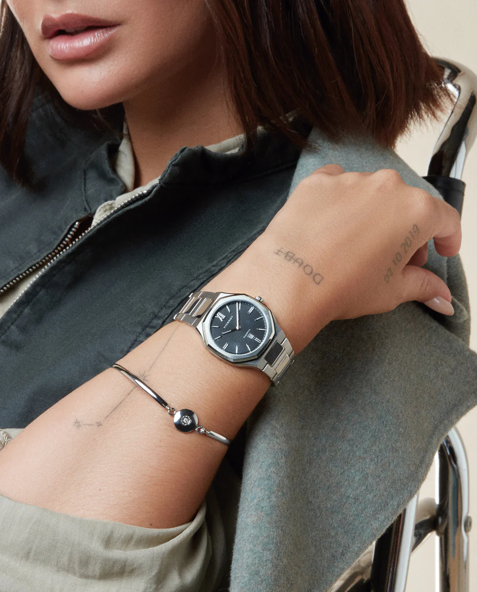 Puls Acero Diamante Creado Sra Fashion - Imagen 9