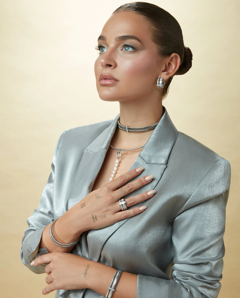 Collar Acero Tubogas Circ Sra Fashion - Imagen 5