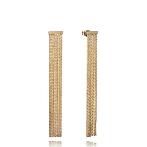 Pend Acero Ip Dorado Cortina Sra Fashion