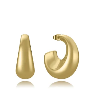 Pend Acero Ip Dorado Volumen Sra Fashion