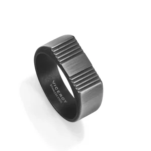 Anillo Acero Oxidado Sello Sr Fashion