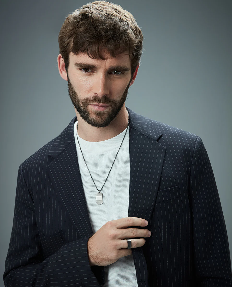 Anillo Acero Oxidado Sello Sr Fashion - Imagen 4