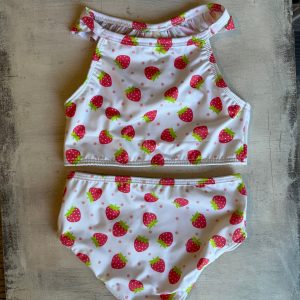 Malla Bikini HUPPO Modelo Creta Frutillas Volado