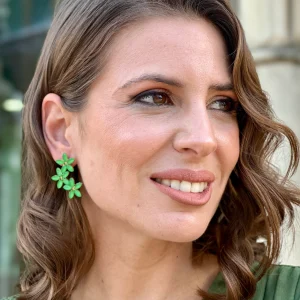 Pendientes Almendral Verde