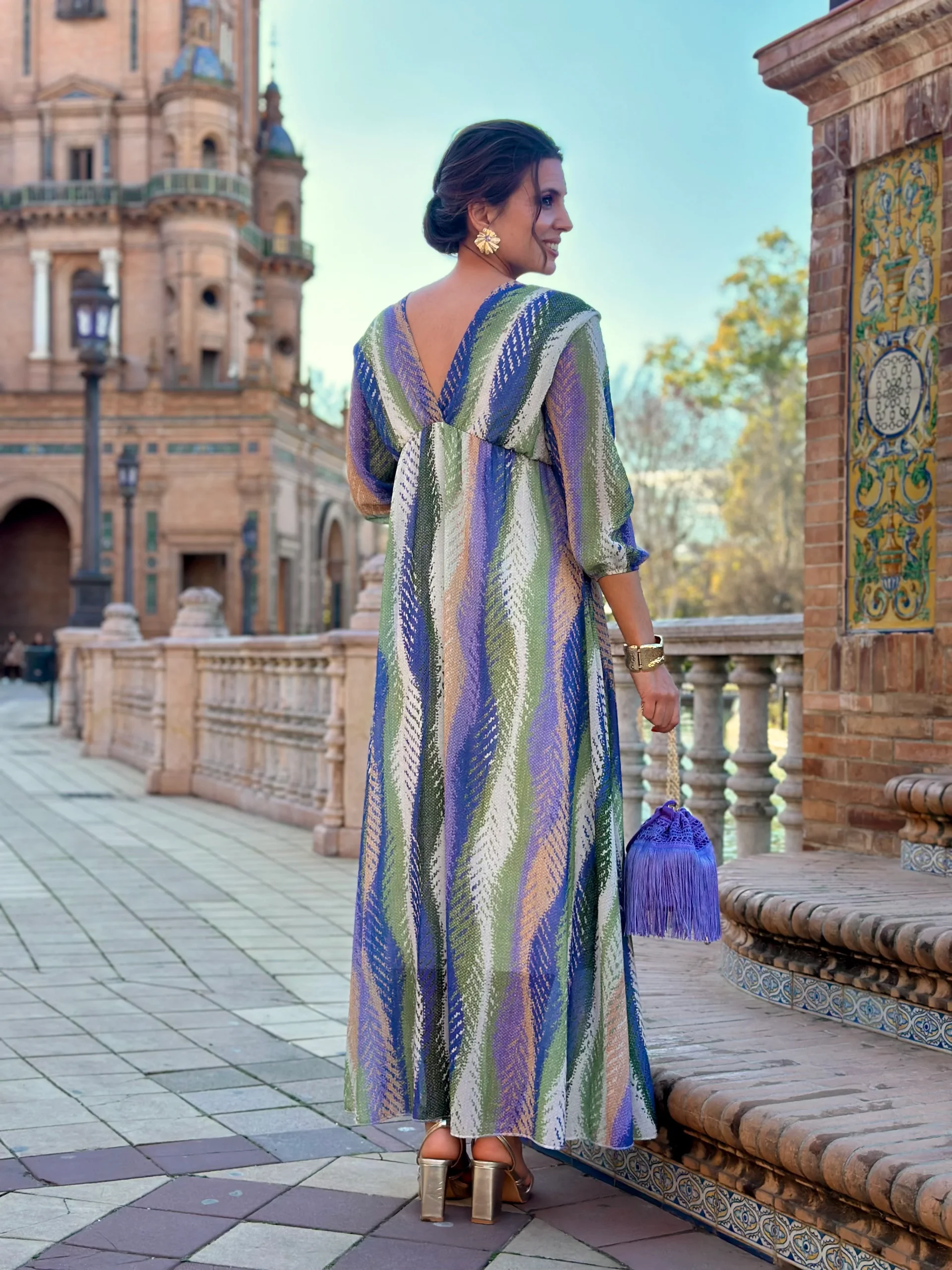 Vestido Rubí Morado - Imagen 6