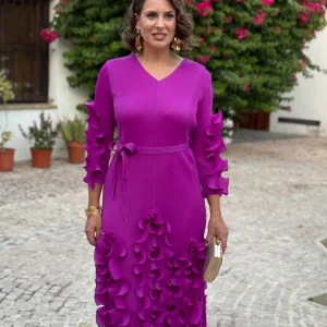Vestido Salomé Buganvilla