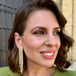 Pendientes Gloria Dorado