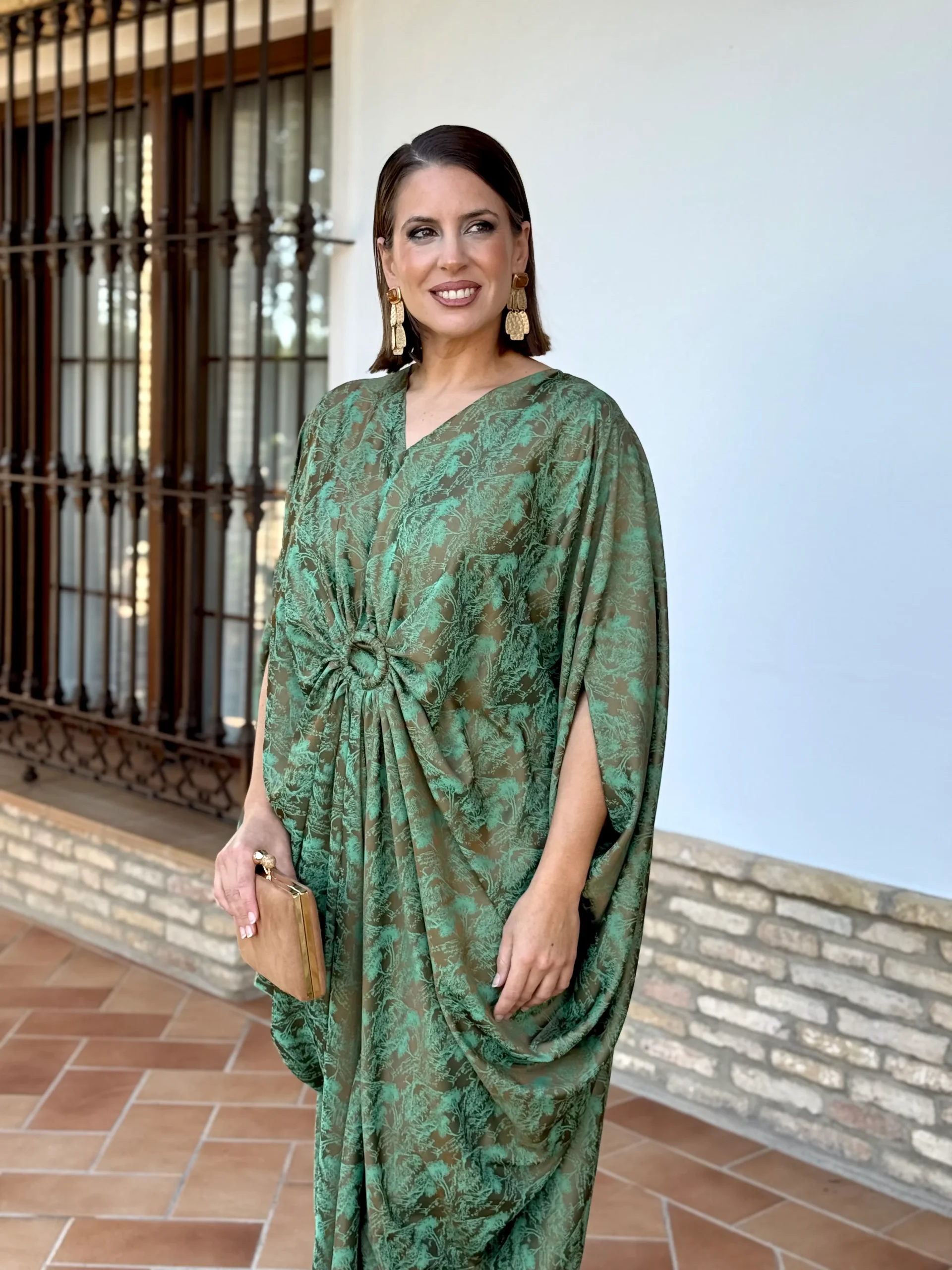 Vestido Olimpia Verde - Imagen 4