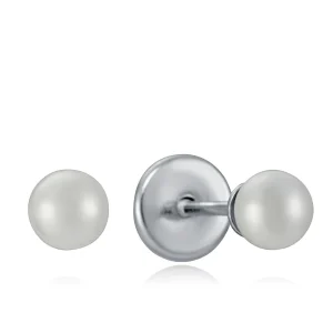 Pnd En Plata Perla Rosca Bebé