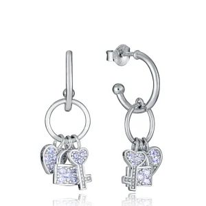 Pend Plata De Ley Baño Rodio Circ Sra Jwls