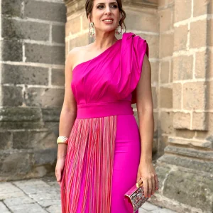 Vestido Ritmo Fucsia