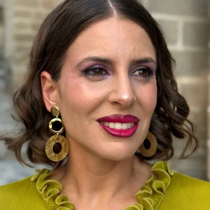 Pendientes Silvana Beige