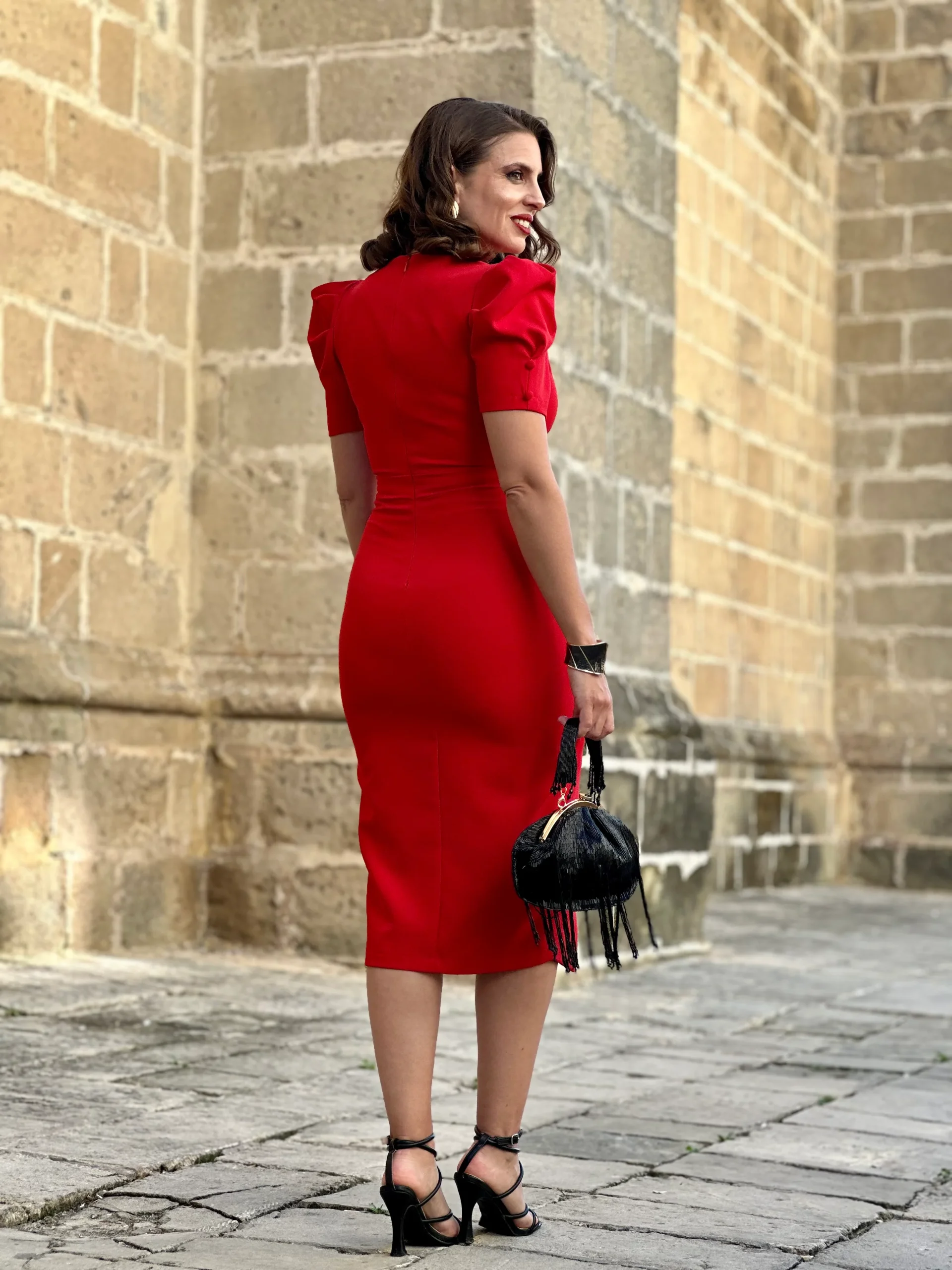 Vestido Alba Rojo - Imagen 5