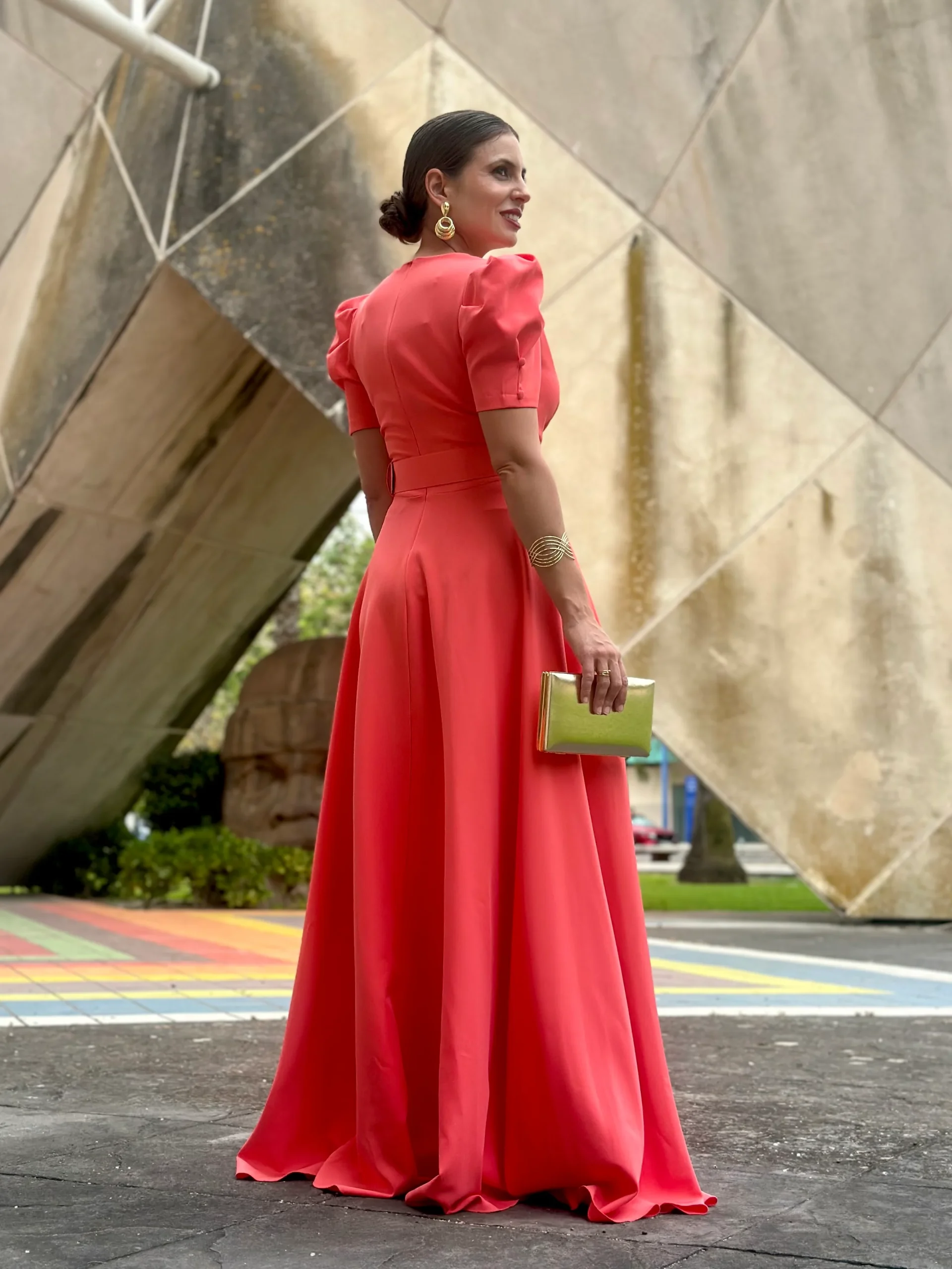 Vestido Coralina Coral - Imagen 7