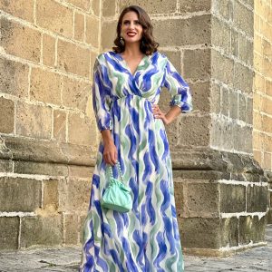 Vestido Ondina Malva