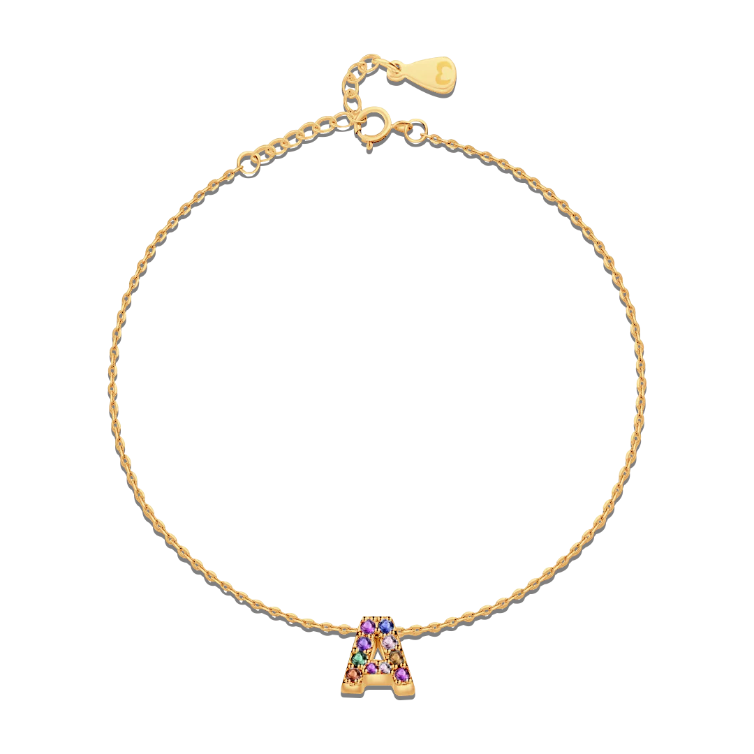 Pulsera Shinny Inicial