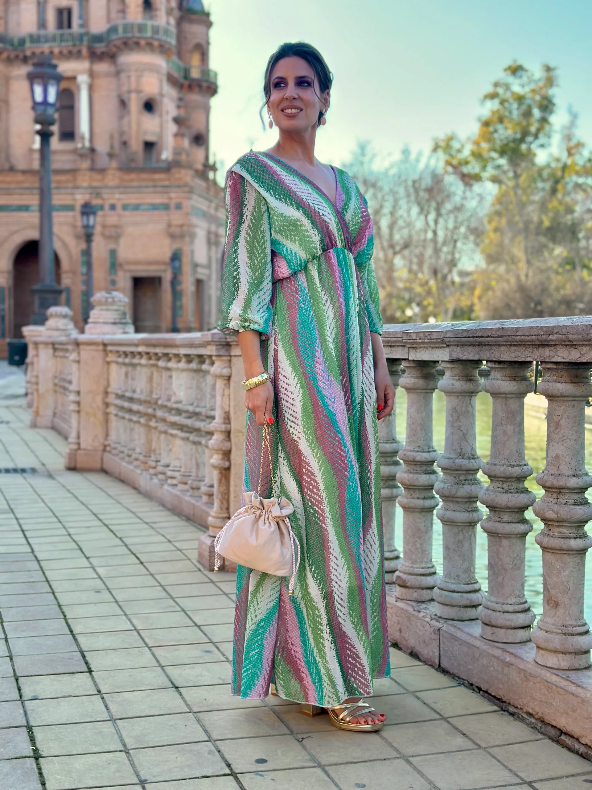 Vestido Rubí Verde - Imagen 4