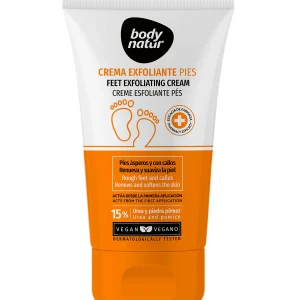 Body Natur crema exfoliante para pies 100 ml