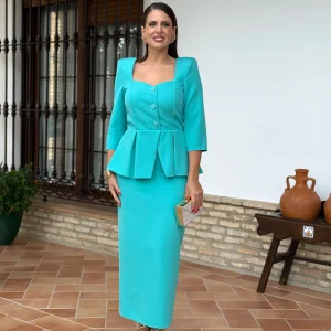 Vestido Soleá Turquesa