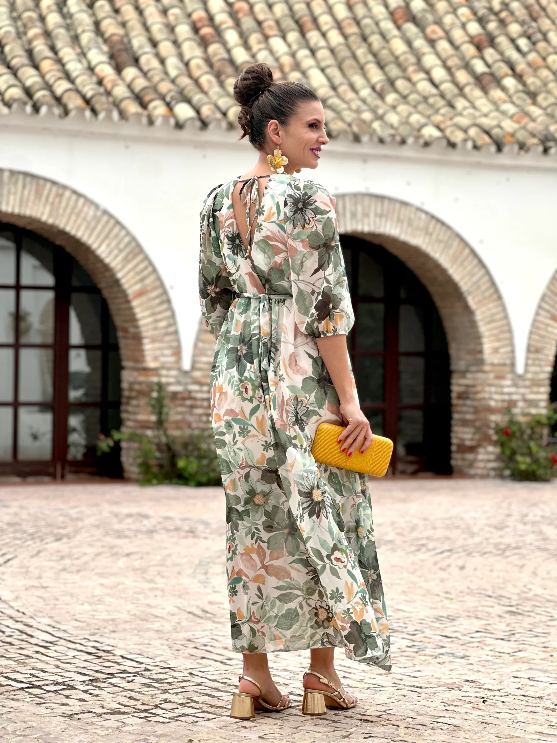Vestido Sabina Verde - Imagen 5
